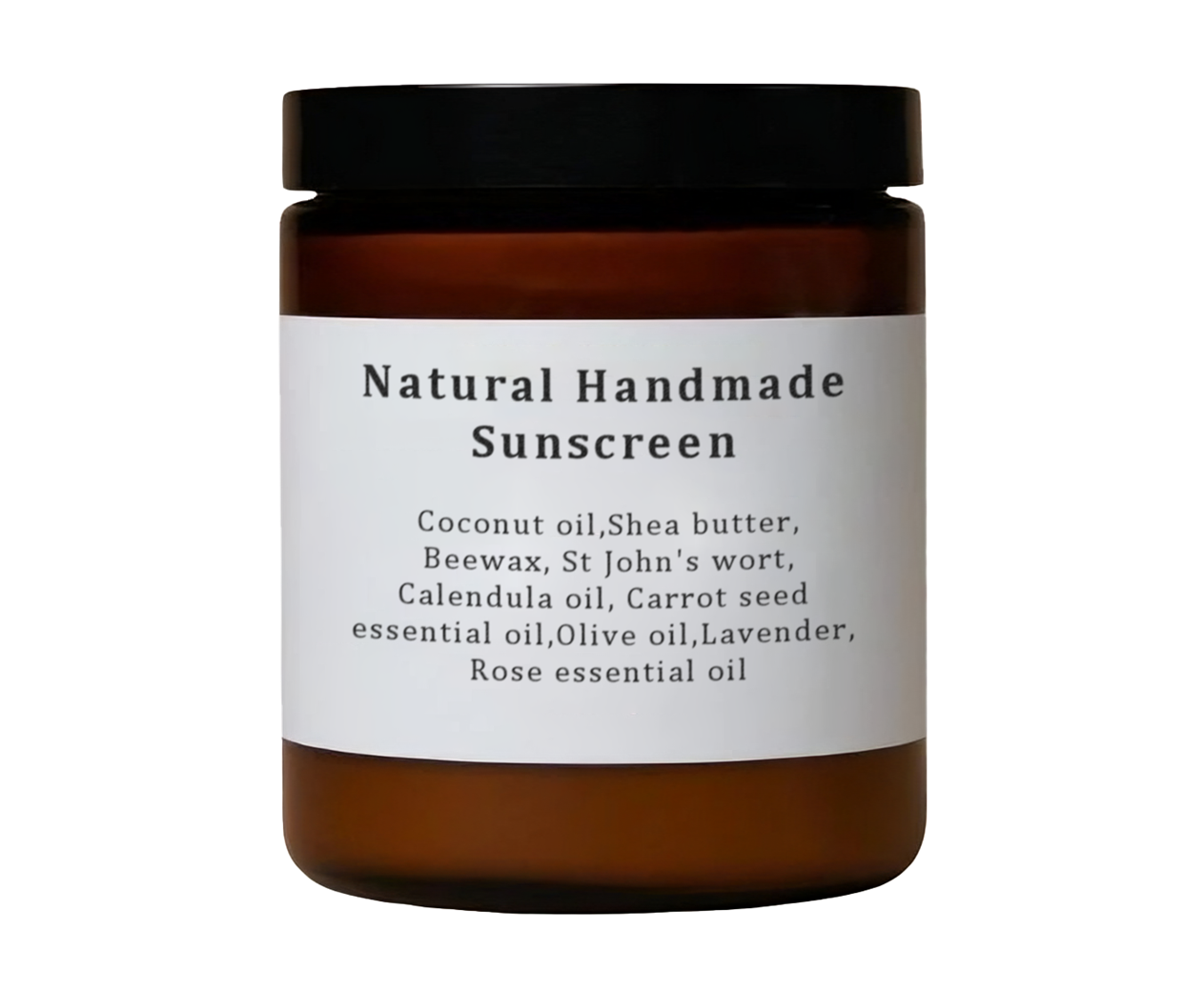 100% Natural Handmade Sunscreen 4OZ