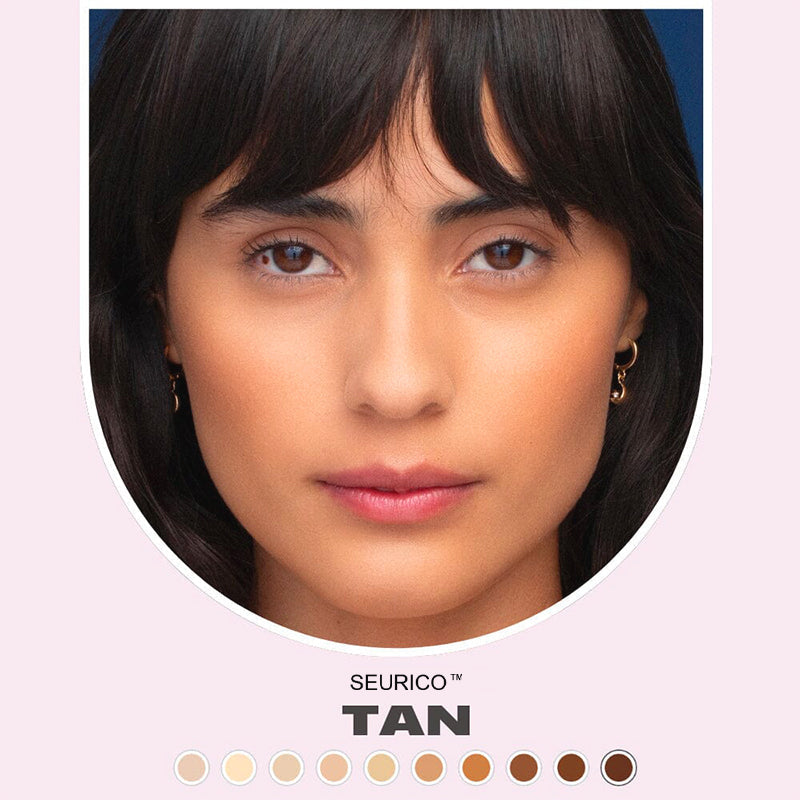 Seurico™ Super Coverage Foundation with Buffing Brush