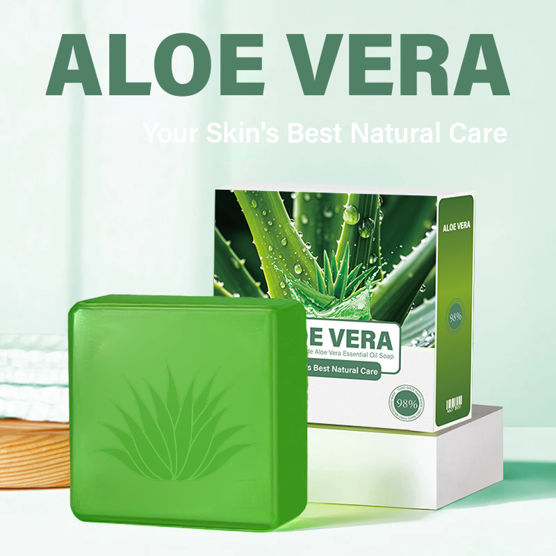 Natural Handmade Aloe Vera Essential Oil Soap 3.52OZ